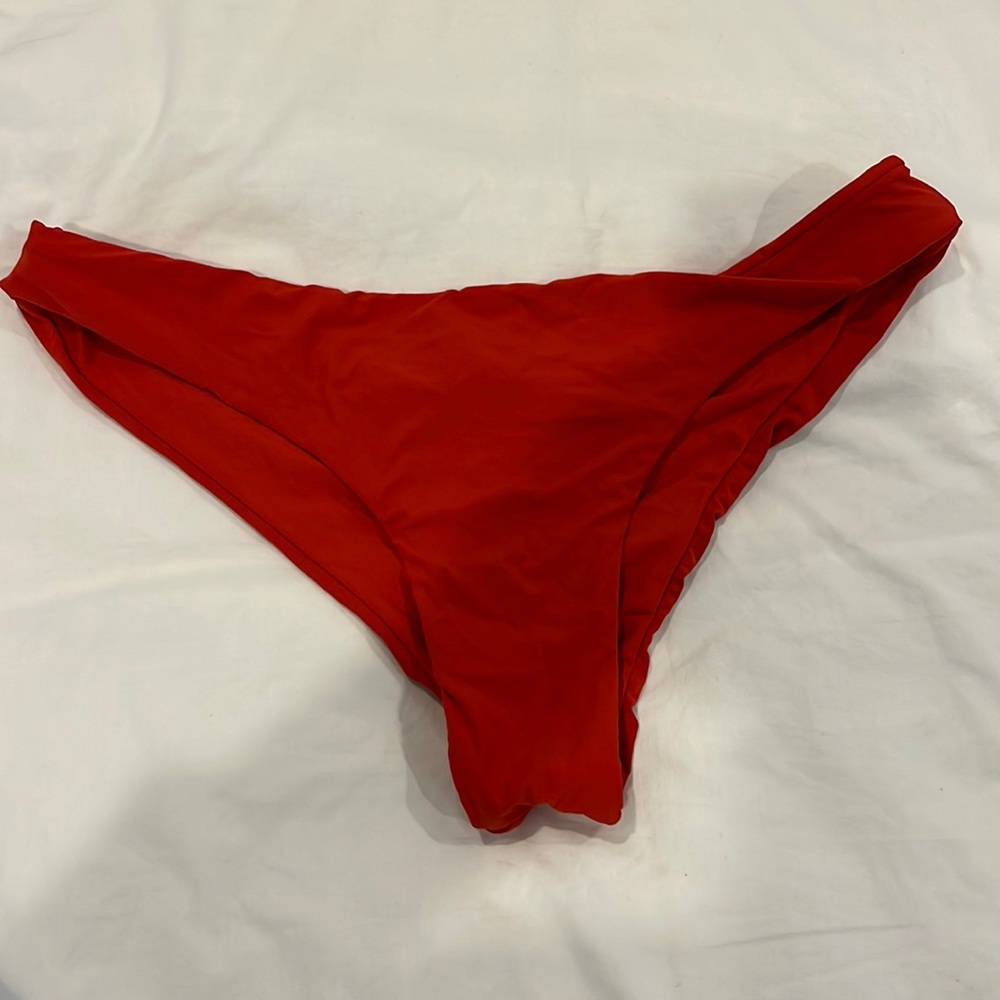 PQ Coral Basic Ruched Bottom